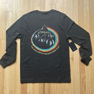 Pink Floyd long sleeve thermal tee shirt by Junk food clothing Los Angeles
